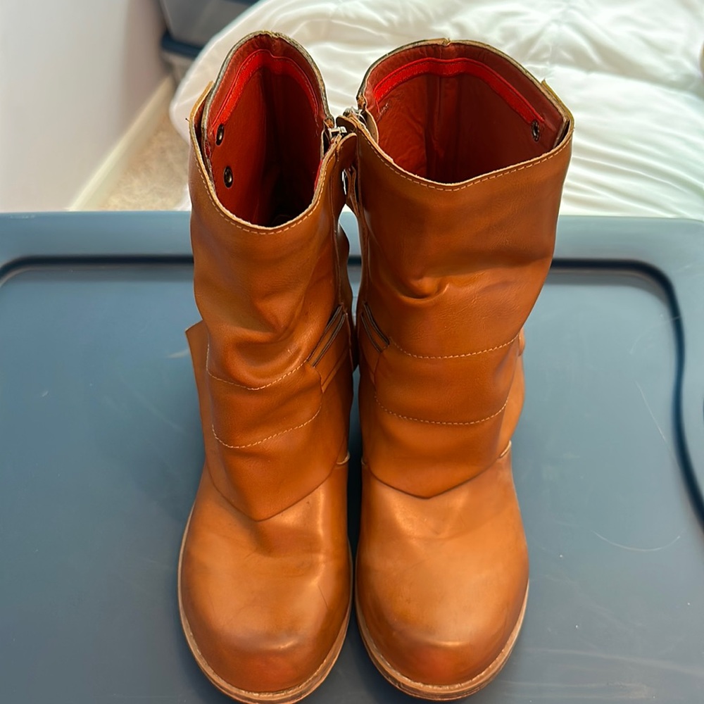 Tan ankle boot size 41